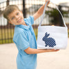 Blue Cotton Tail Easter Bucket