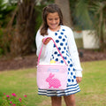 Hot Pink Cotton Tail Easter Bucket