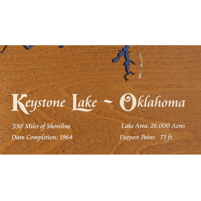 Keystone Lake, Oklahoma - Tressa Gifts