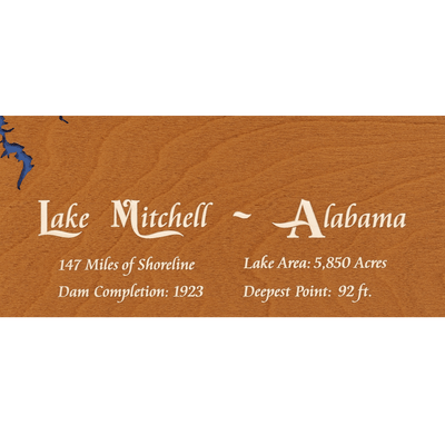 Lake Mitchell, Alabama - Tressa Gifts