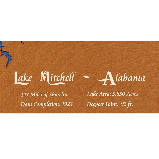 Lake Mitchell, Alabama - Tressa Gifts