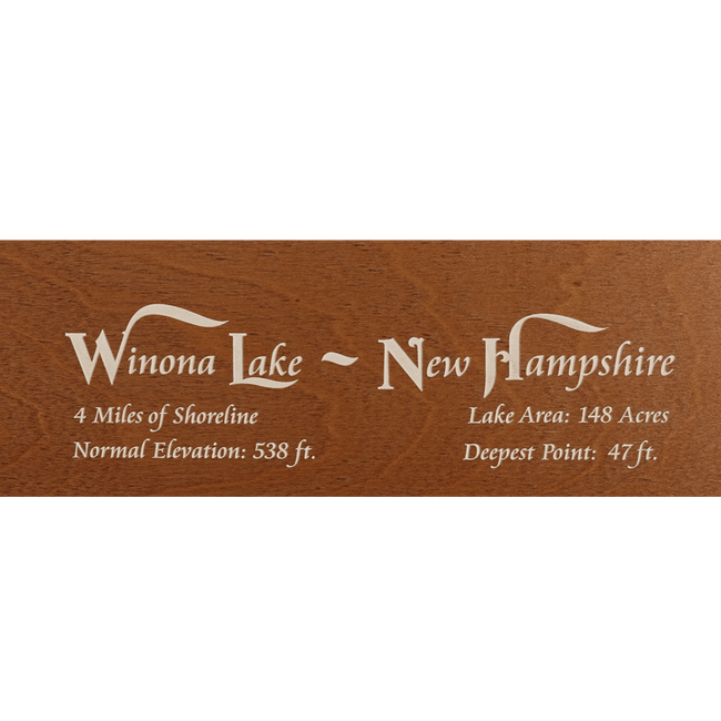 Winona Lake, New Hampshire - Tressa Gifts