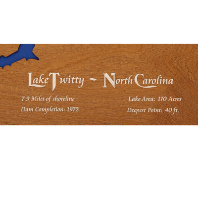 Lake Twitty, North Carolina - Tressa Gifts