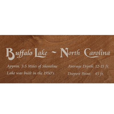 Buffalo Lake, North Carolina - Tressa Gifts